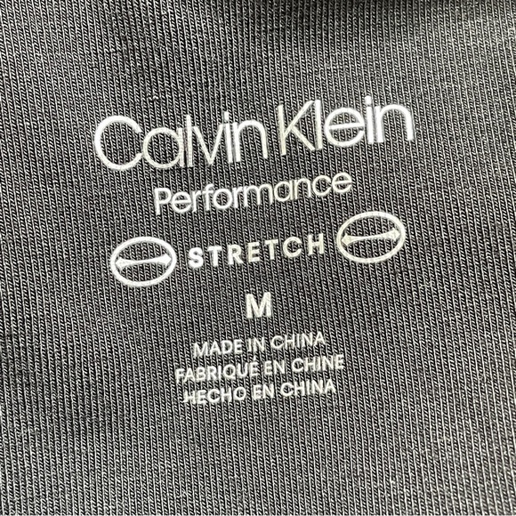 Calvin Klein Performance black crop leggings stretch medium - Picture 5 of 6